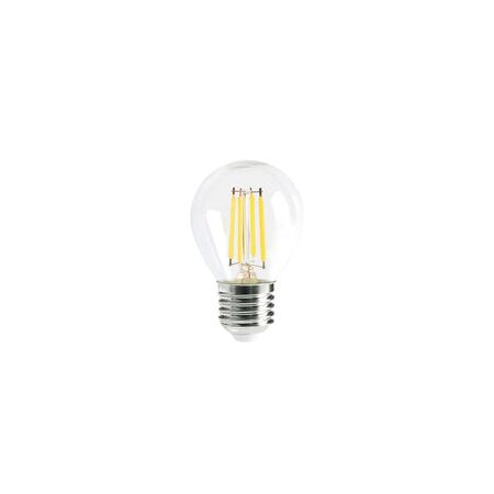GLOBE LED SBC F/RND DIMM Filament 4W 2700K CLR 400 Lm