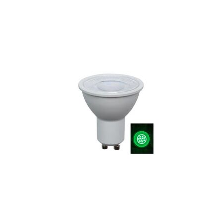 GLOBE LED AC GU10 5W Green Wh 50 Lm