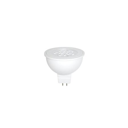 GLOBE LED 12V AC/DC MR16  6W 5000K Wh 495 Lm