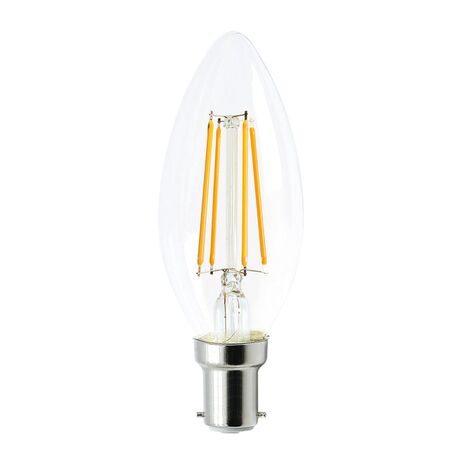 GLOBE LED SES CAN DIMM Filament 4W 2700K CLR 400 Lm