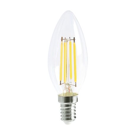 GLOBE LED BC CAN DIMM Filament 4W 6000K CLR 400 Lm