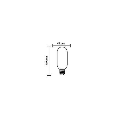 GLOBE CARBON BC T45 25W 2000K 130 Lm