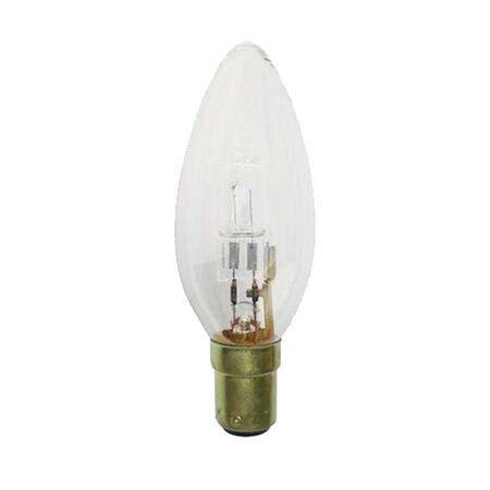 GLOBE HAL SBC CAN 28W = 40W FR 2800K 350 Lm