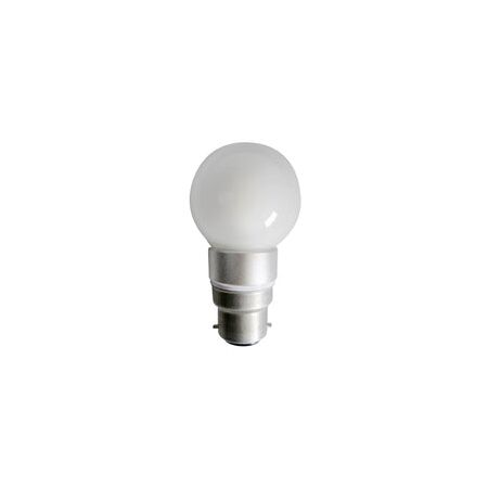 GLOBE LED SBC F/RND 4W 3000K CLR 260 Lm