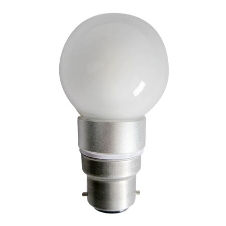 GLOBE LED SES F/RND 4W 3000K CLR 295 Lm