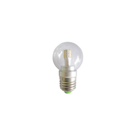 GLOBE LED ES F/RND  4W 5000K CLR 320 Lm