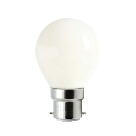 GLOBE LED SBC F/RND DIMM Filament 4W 2700K FR 400 Lm