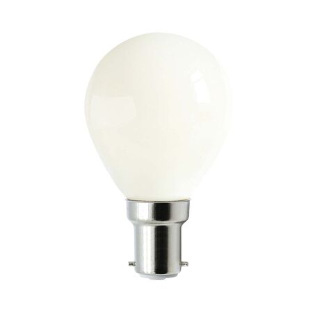 GLOBE LED SBC F/RND DIMM Filament 4W 2700K FR 400 Lm