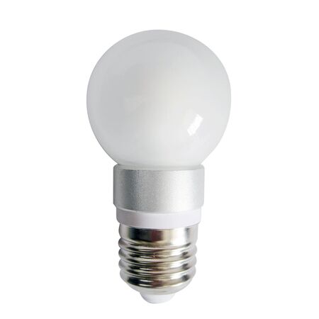 GLOBE LED SES F/RND 4W 3000K CLR 295 Lm