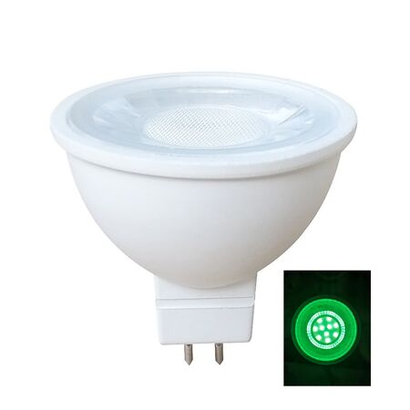 GLOBE LED 12V AC/DC MR16 5W RED Wh 50 Lm