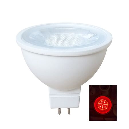 GLOBE LED 12V AC/DC MR16 5W GREEN Wh 50 Lm