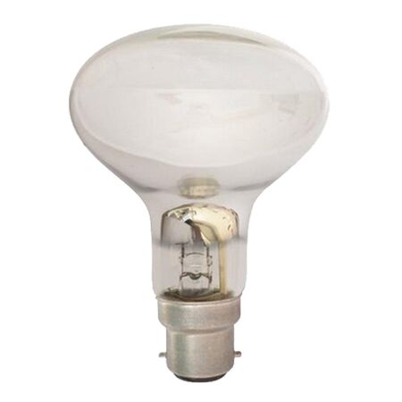 GLOBE HAL ES REFL R63 42W = 60W CLR 2800K 370 Lm