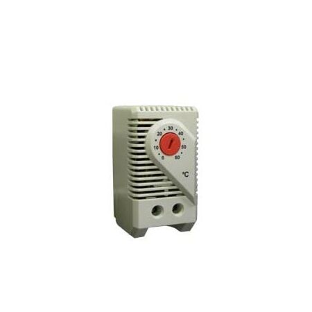 Thermostat 0-60 Deg SP NO, 250 VAC (10A) or DC 30W