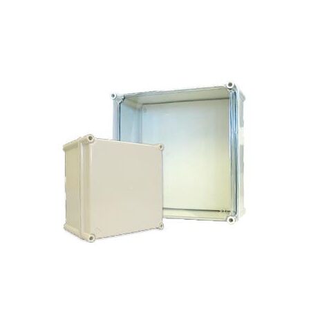 PC encl. IP66, 540x540x170, Transparent lid