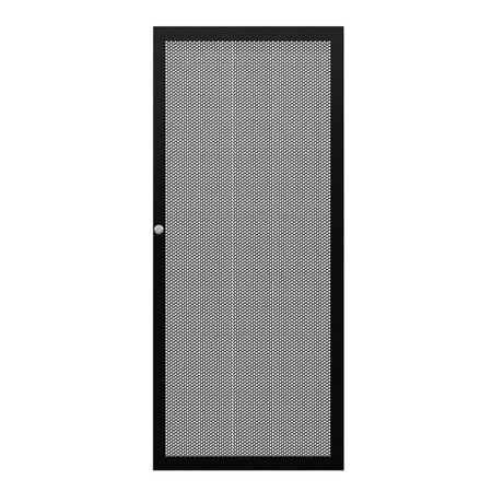 CERTECH Perforated Steel Door for 22RU 600mm Wide Premier Series Racks, w/ Small Round Lock