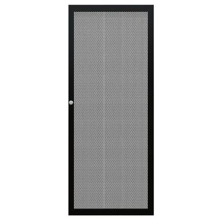 CERTECH Perforated Steel Door for 27RU 600mm Wide Premier Series Racks, w/ Small Round Lock