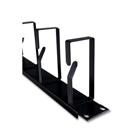 CERTECH 1RU Metal Cable Management Bar, 105mm Deep