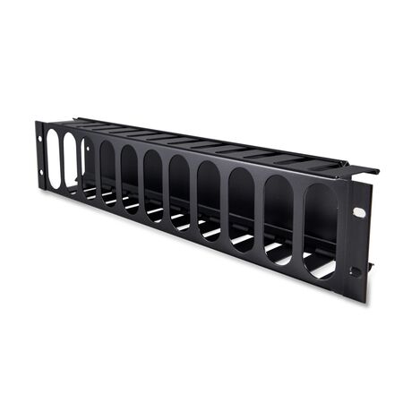 CERTECH 2RU Metal Cable Management Bar w/ Cover