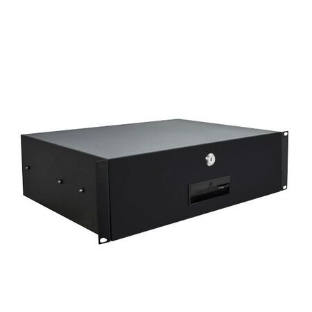 CERTECH 3RU Lockable Rackmount Drawer, 350mm Deep