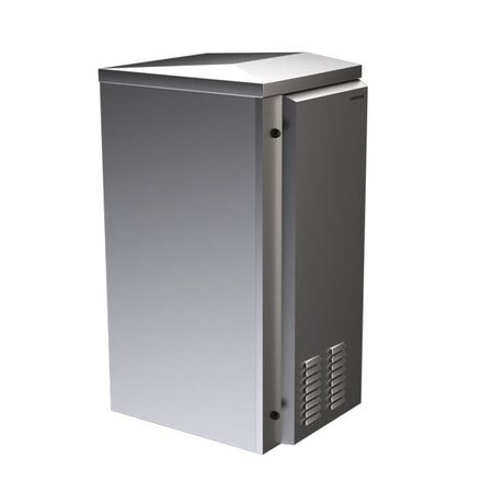 CERTECH 24RU 600mm Deep Stainless Steel Outdoor Wall Mount Cabinet, IP45 Rated