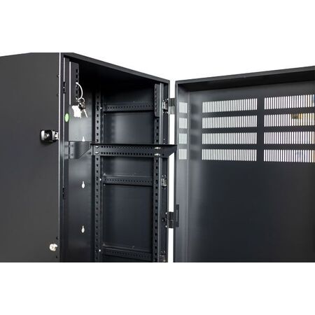 CERTECH Vertical Wall Mount Cabinet 2RU Horizontal, 8RU Vertical