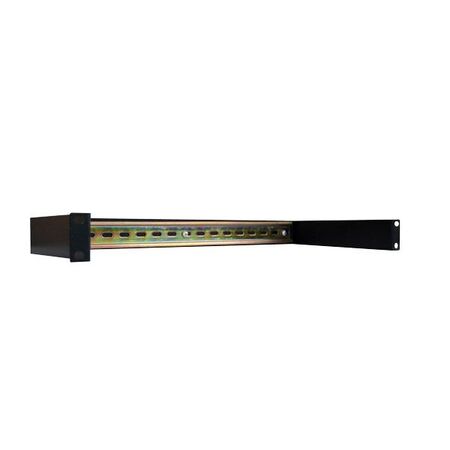 CERTECH 1RU Din Mount Rail, 200mm Deep
