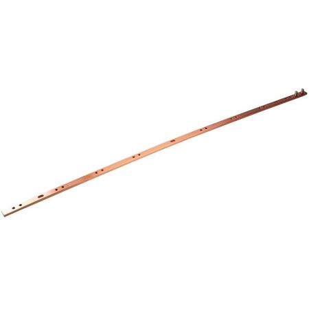 Vertical Copper Earth Bar, 45RU