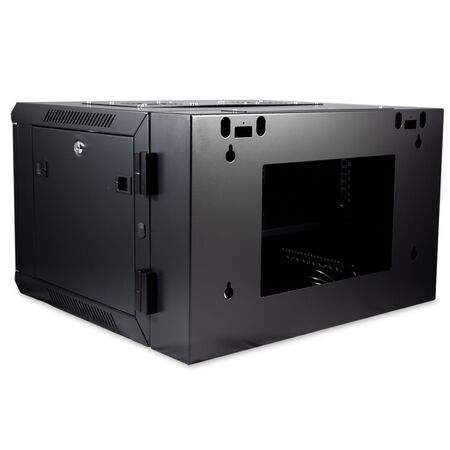 CERTECH 6RU 550mm Deep Swing Frame Cabinet
