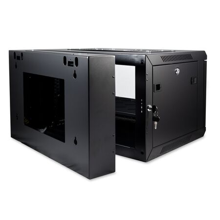 CERTECH 6RU 550mm Deep Swing Frame Cabinet