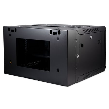CERTECH 6RU 550mm Deep Swing Frame Cabinet