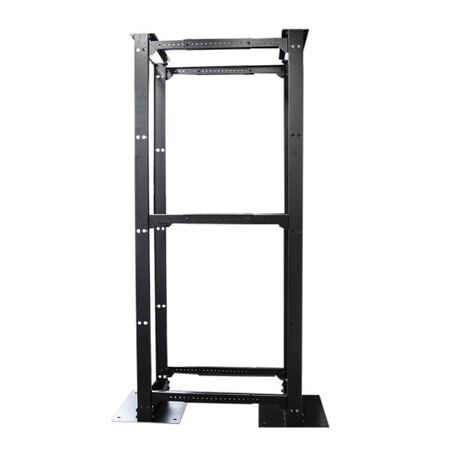 32RU 4 Post Depth Adjustable Open Rack