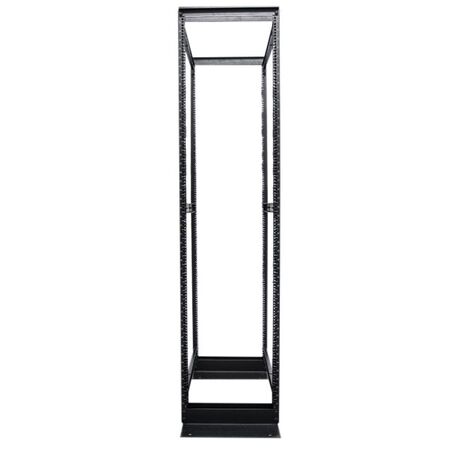 27RU 4 Post Depth Adjustable Open Rack