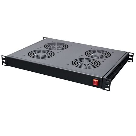 CERTECH 1RU Fan Unit, 4 Fans