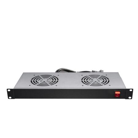 CERTECH 1RU Fan Unit, 2 Fans