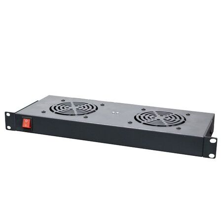 CERTECH 1RU Fan Unit, 2 Fans