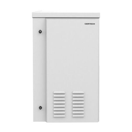 CERTECH 18RU 400mm Deep Outdoor Wall Mounted Rack. IP45 Rated