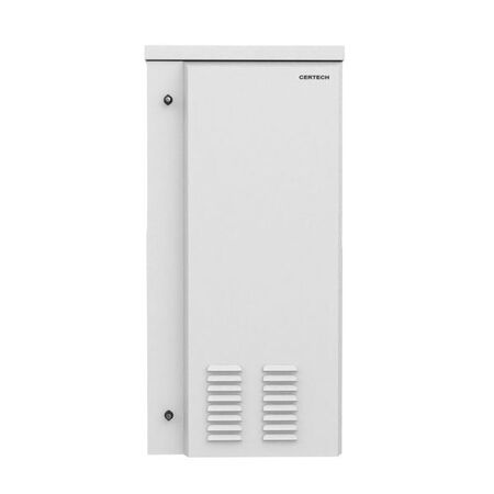 CERTECH 24RU 600mm Deep Outdoor Wall Mounted Rack. IP45 Rated