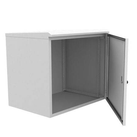 CERTECH 9RU 600mm Deep Outdoor Wall Mounted Rack. IP65 Rated