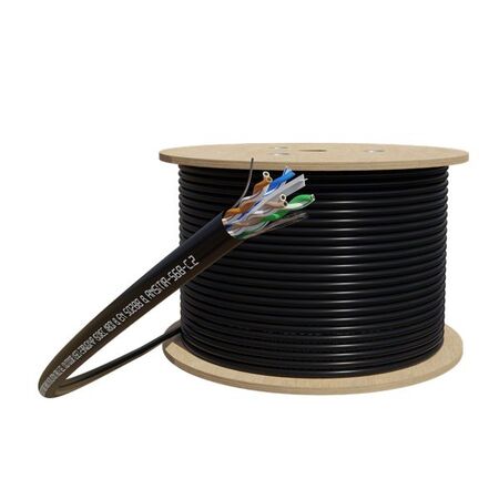 CERTECH 305M Cat6 U/UTP Solid External (Above Ground) Cable