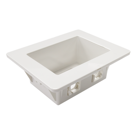 CERTECH Recessed Wall Box with 2x Australian style outlets and 1x GPO Slot