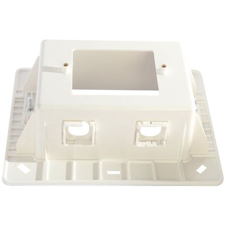 CERTECH Recessed Wall Box with 2x Australian style outlets and 1x GPO Slot