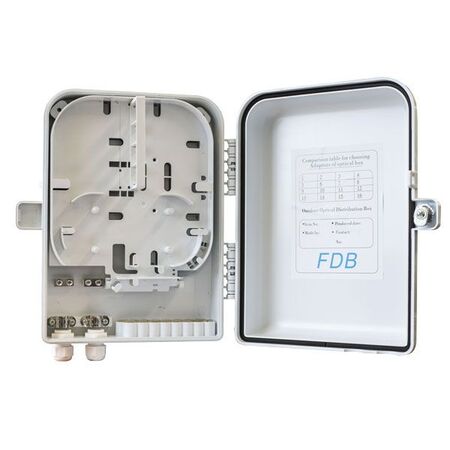 12 Core Fibre Outdoor Wall Enclosure, IP55 Rated