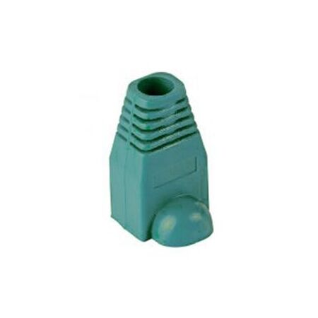 RJ45 Strain Relief Boot, Green - 10pc Pack