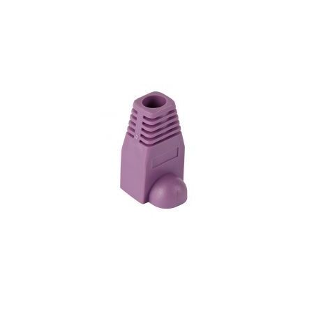 RJ45 Strain Relief Boot, Purple - 10pc Pack