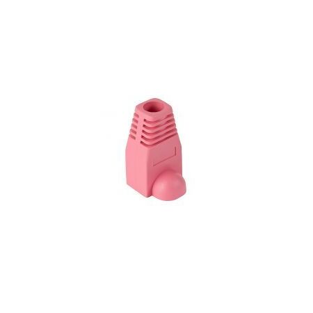 RJ45 Strain Relief Boot, Pink - 10pc Pack