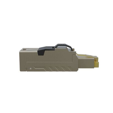 Cat6A FTP Field Termination Plug, Snap-in Boot