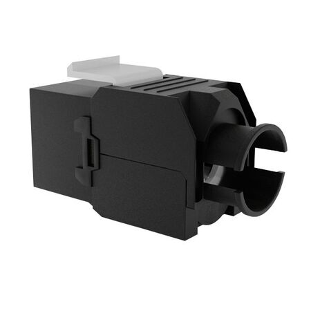 Cat6A RJ-45 UTP Tool-less Keystone Jack, w/ Dust-Prevention Shutter, 6pc Pack