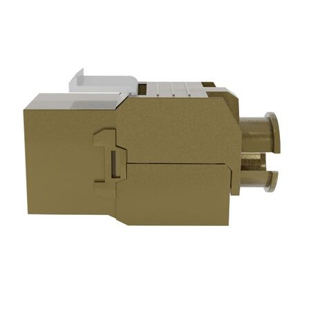 Cat6A RJ-45 Shielded Slimline Tool-less Keystone Jack, w/ Dust-Prevention Shutter. 24pc Pack