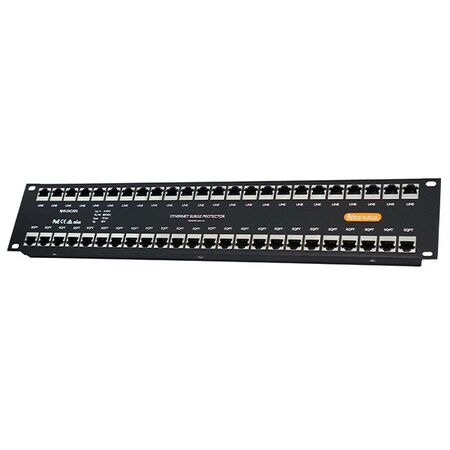 Novaris Cat6 Surge Protector - 24 Port