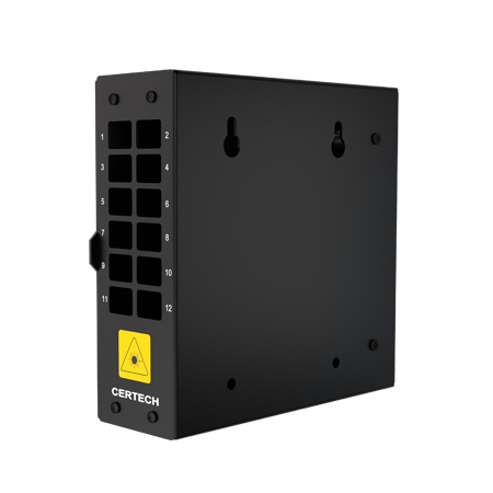 24 Core Fibre DIN Mount Enclosure